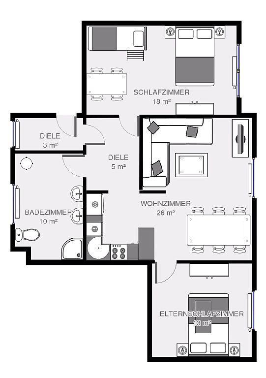 Apartmán Haus Am Gruendel Altenberg  Exteriér fotografie